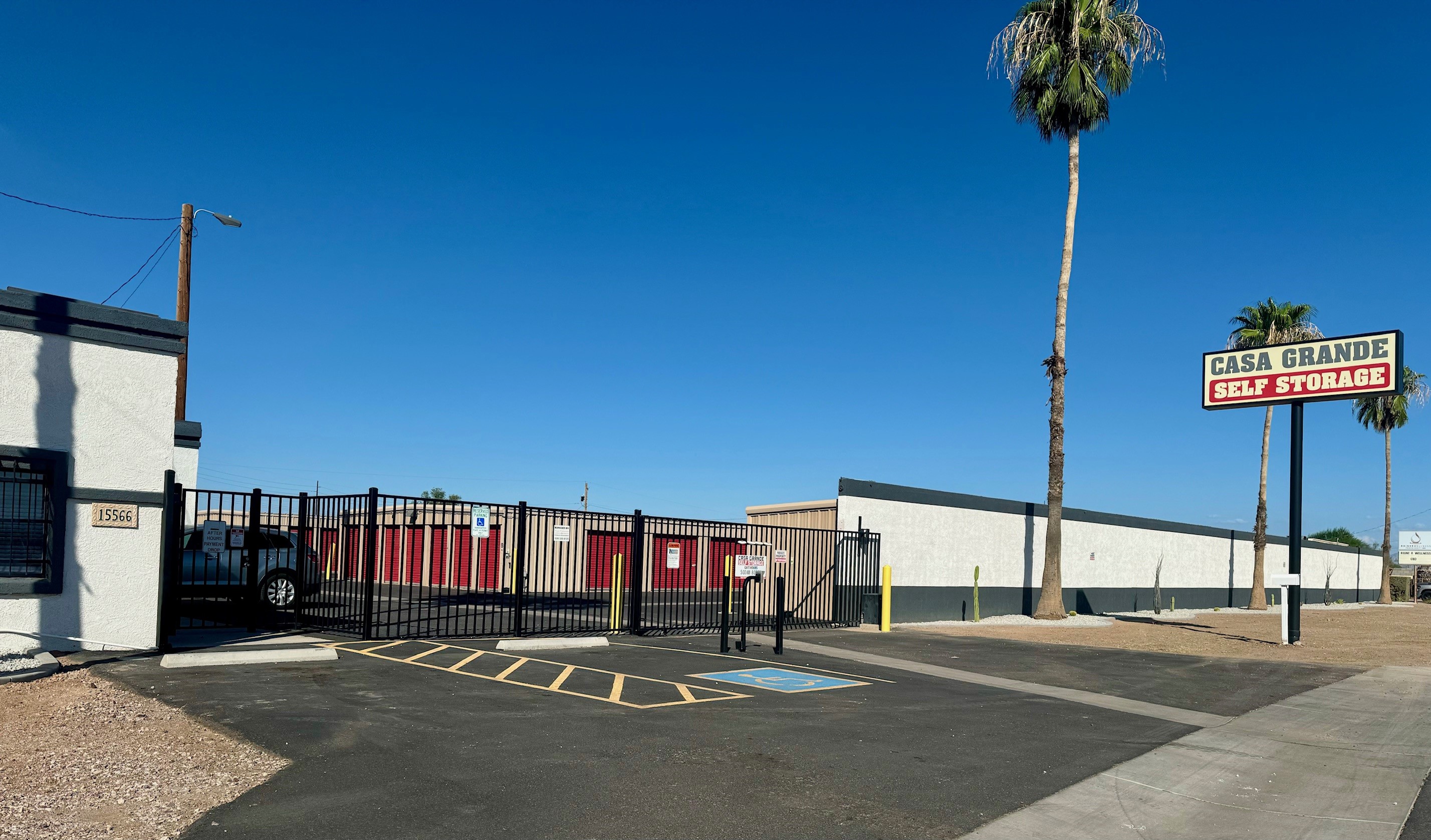 Securely Fenced & Gated - Casa Grande Self Storage